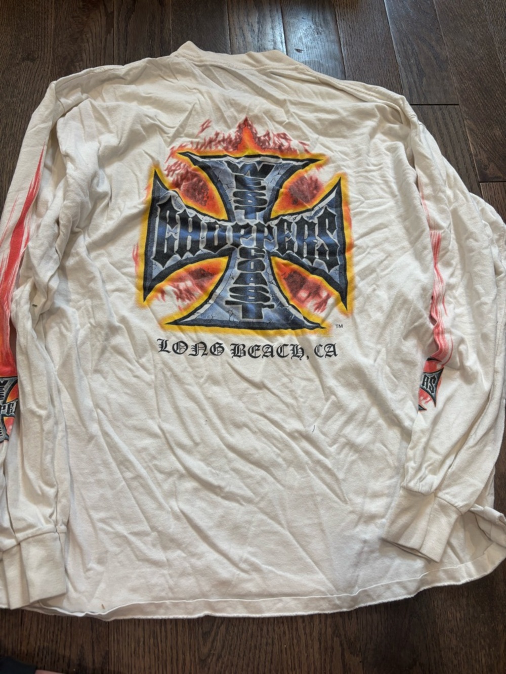 Vintage West Coast Choppers Long Sleeve All Sport Heavy Weight XL